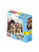 MIMI Puzzles Фигурный деревянный пазл ROAD TRIP арт.8417 (мрц 555 руб) /36