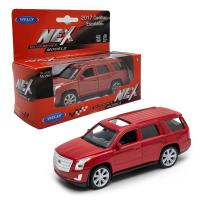 Welly Машинка Cadillac Escalade 2017 43751W-R красный