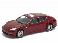 Welly Машинка Porsche Panamera S металл 43619W-C малиновый