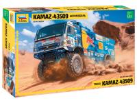 Сборная модель автомобиля "KAMAZ-43509"