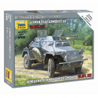 Сборная модель "Немецкий легкий бронеавтомобиль Sd.kfr.222"
