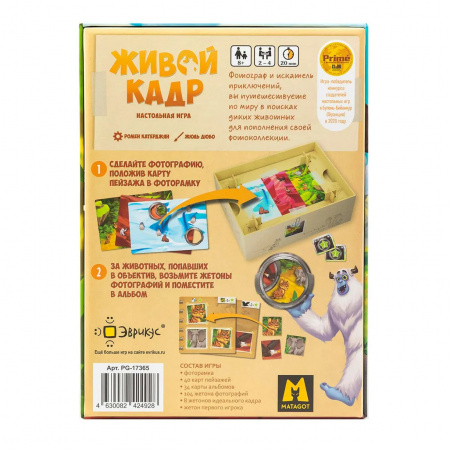 Настольные игры "Живой кадр"
