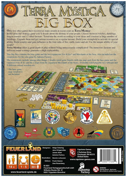 Настольная игра "Terra Mystica Big Box" правила на русс. языке